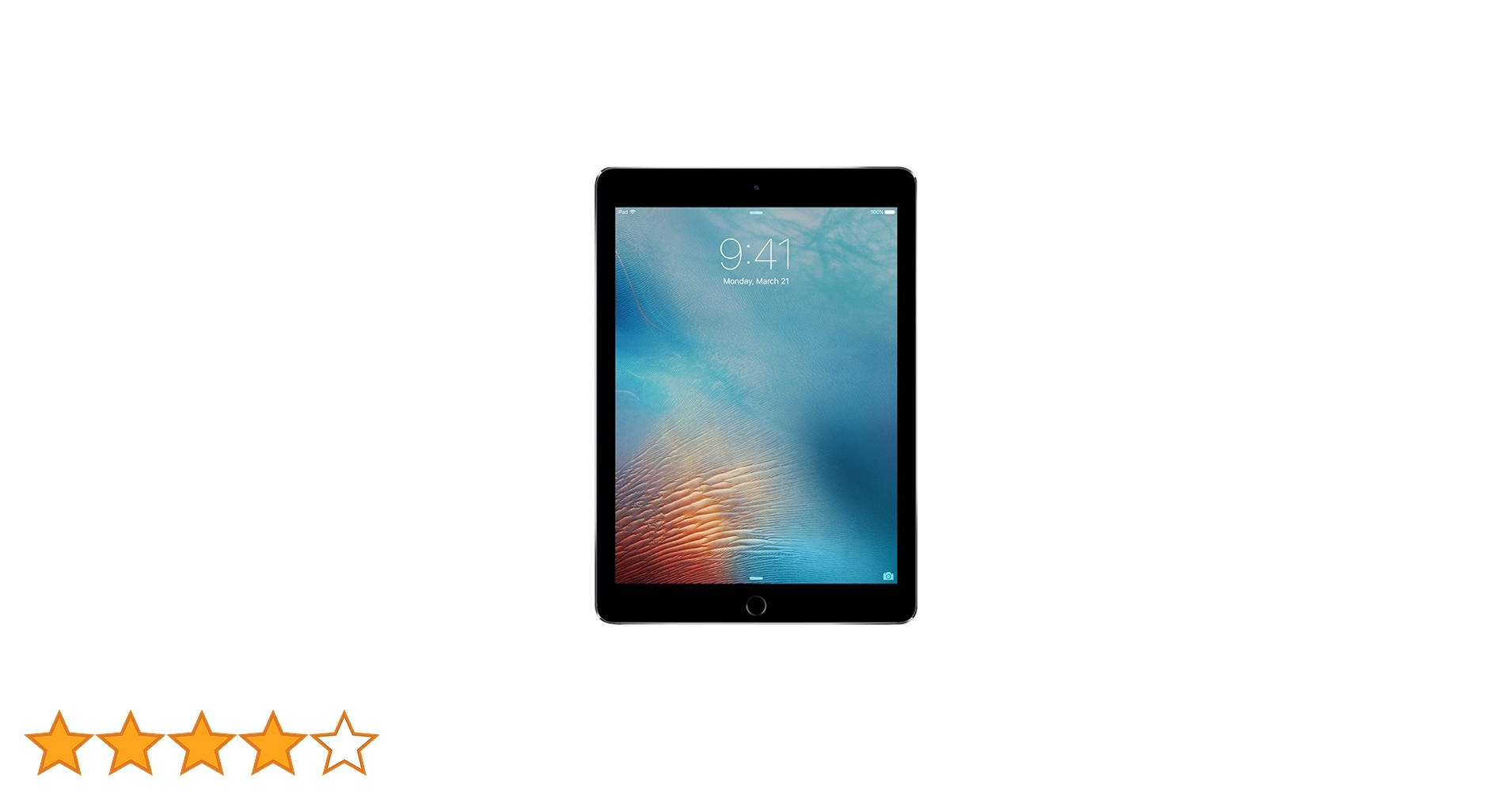 Apple iPad Pro 9.7 inches 128GB Wi-Fi, Space Grey (Renewed